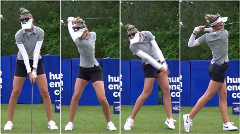 nelly korda driver swing slow motion